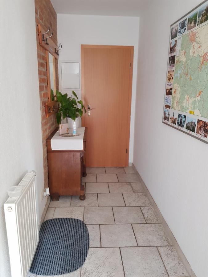 Ferienwohnung Burgenblick Thale Dış mekan fotoğraf